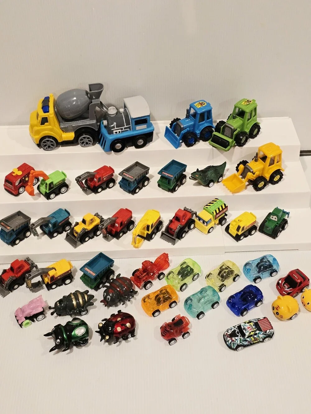 Pull Back Car and Truck Vehicle Set